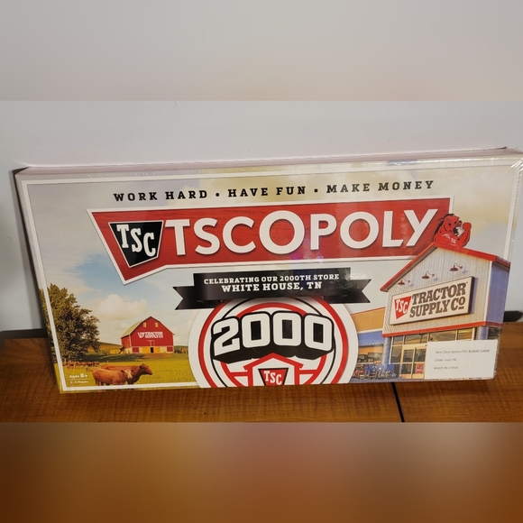 Tractor‎ Supply TSCOpoly Board Game-2021-Sealed - Picture 1 of 5